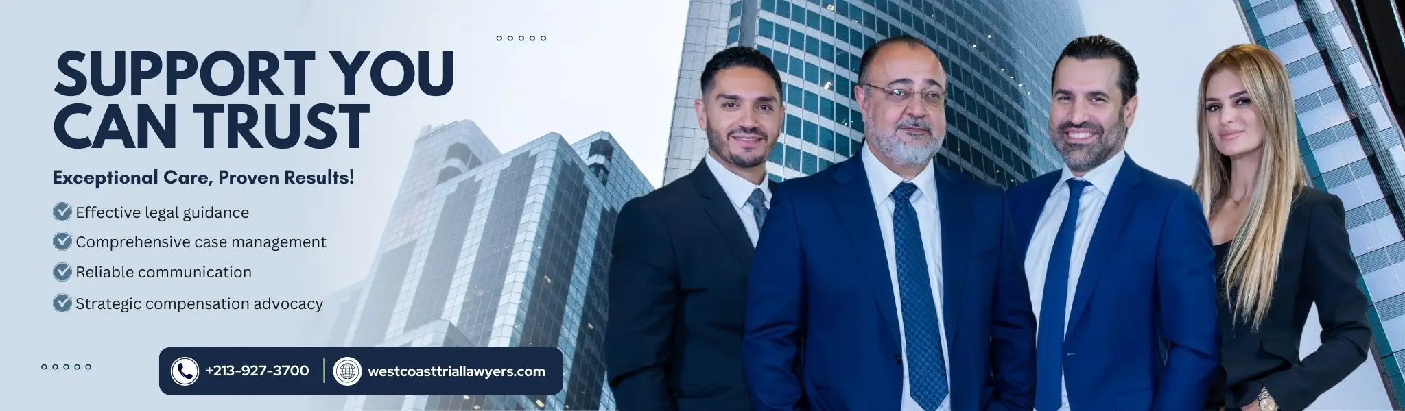 An infographic banner about how WCTL provides legal support.