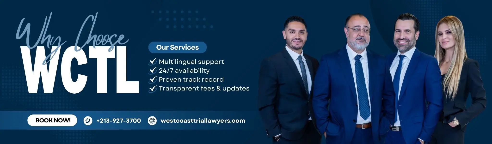 A detailed infographic about why clients should choose WCTL for their spinal cord injury claim.