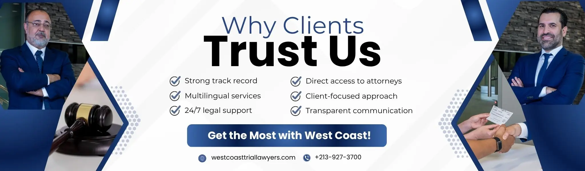 A detailed infographic about why clients choose WCTL for their brain injury claim.