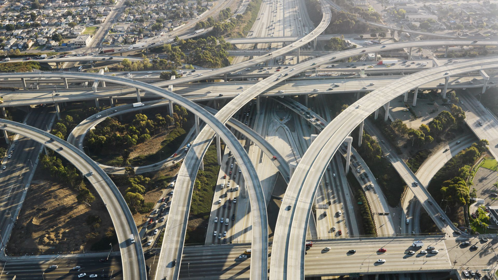 A complex designed highway. 