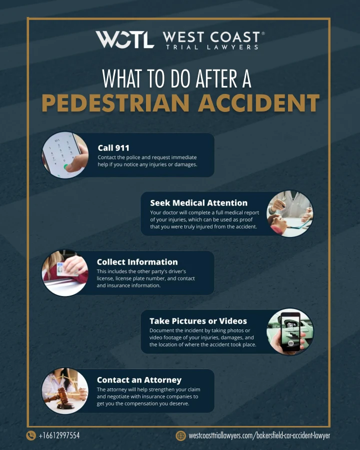 What to do after a pedestrian accident