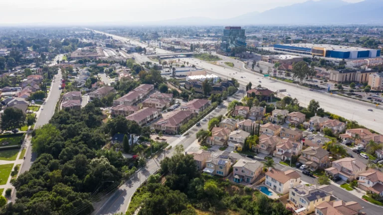 An overshot of West Covina, CA.