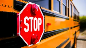 A school bus.