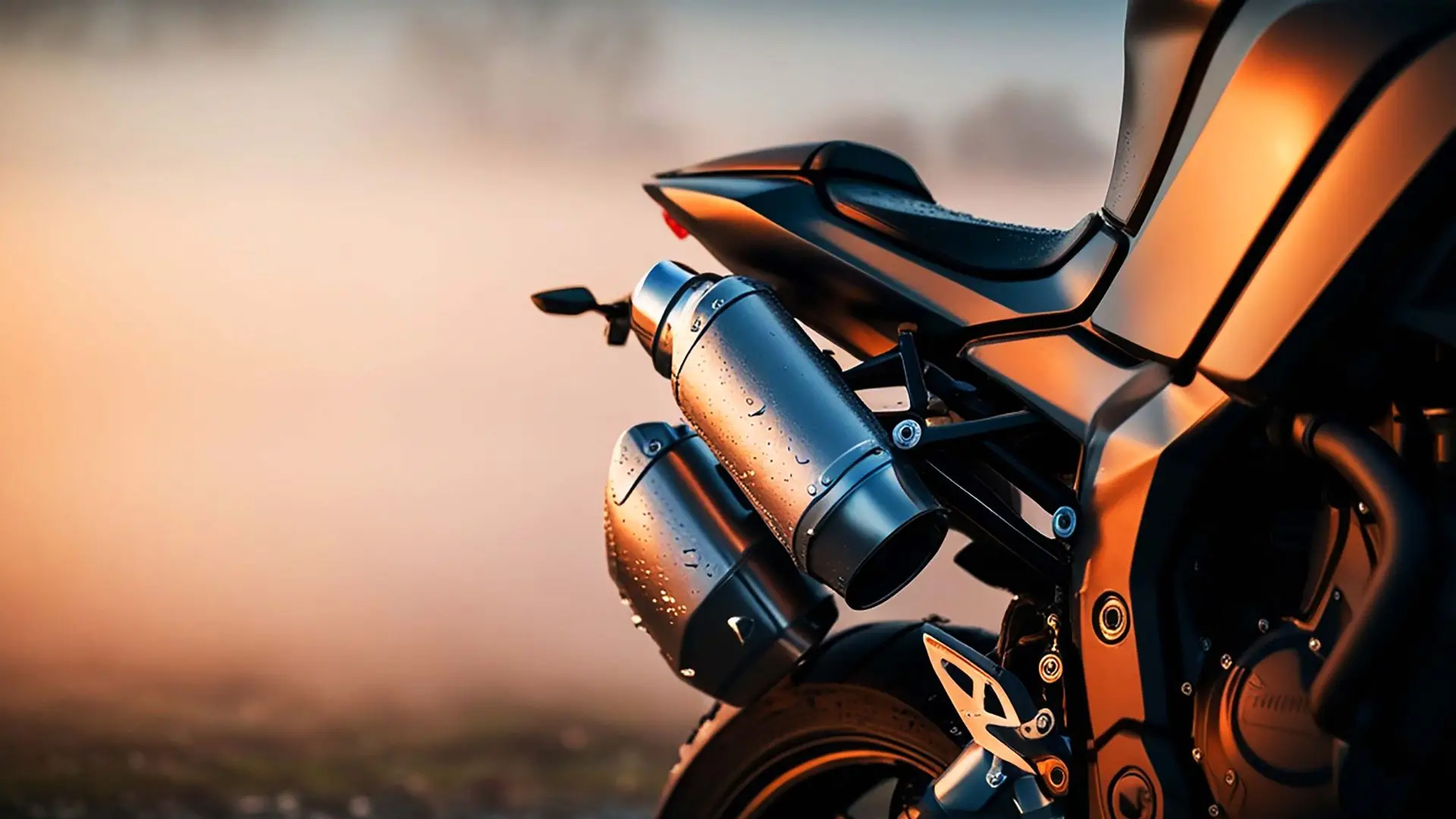 An illegal Arizona motorcycle exhaust.