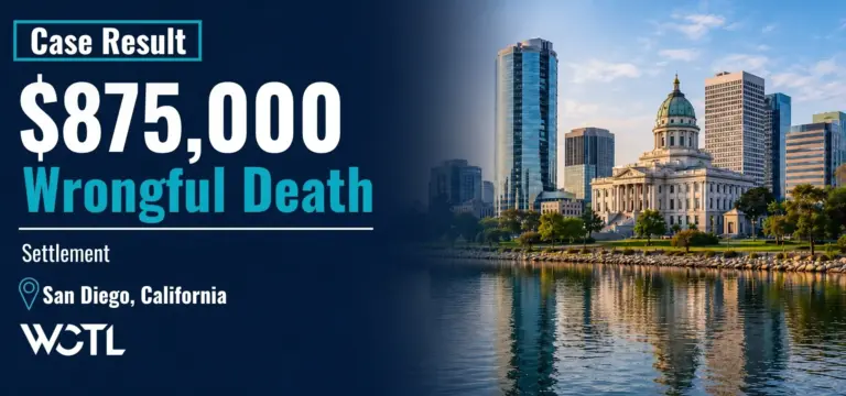 875K San Diego Death Settlement
